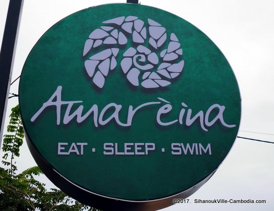 Amareina Rooms.  Eat, Sleep, Swim in SihanoukVille, Cambodia.