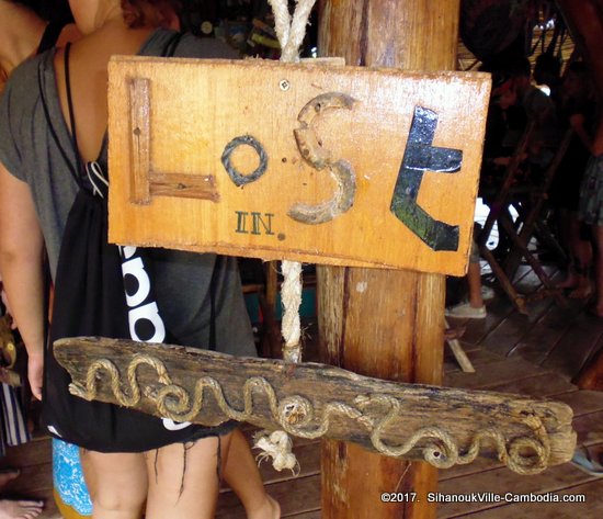 Lost in Neverland Rooms and Restaurant in SihanoukVille, Cambodia.