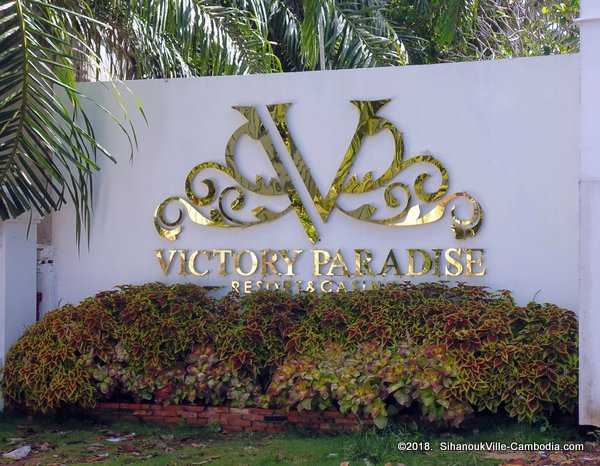 Victory Paradise Resort & Casino in SihanoukVille, Cambodia.
