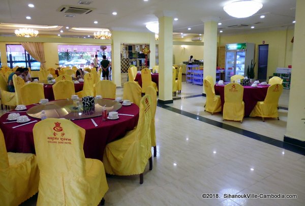 Golden Sand Hotel and Casino in Sihanoukville, Cambodia.