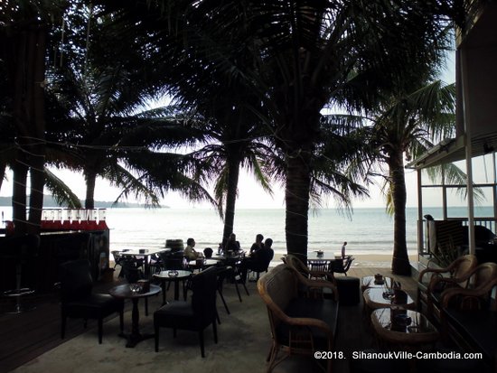 The Rich Resort Casino and IDN Bar in SihanoukVille, Cambodia.