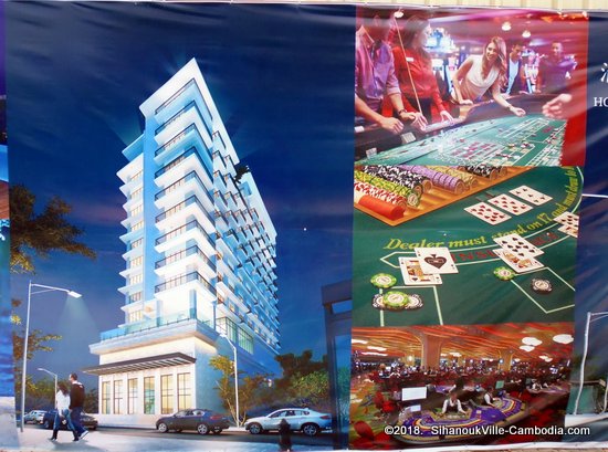 Hotel Casino for Rent in SihanoukVille, Cambodia.