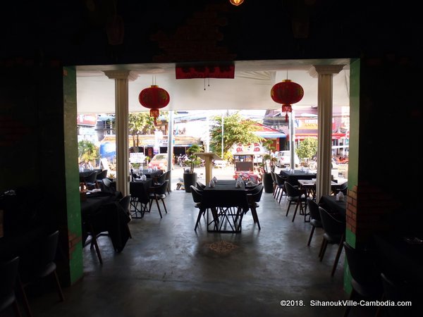 Black Angus Grill in SihanoukVille, Cambodia.