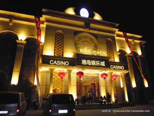 Gan Dao Casino - Island Casino  in SihanoukVille, Cambodia.