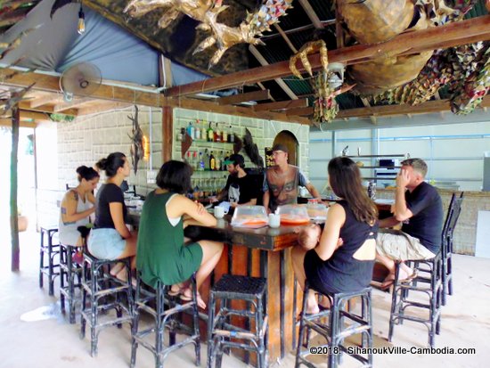 Brunch and Beyond in SihanoukVille, Cambodia.  Otres Village.