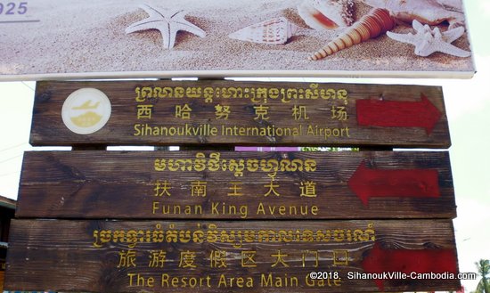 Sun & Moon Gulf International Resort in Sihanoukville, Cambodia.  Ream National Park.  AKA Golden Silver Gulf International Tourism Resort.
