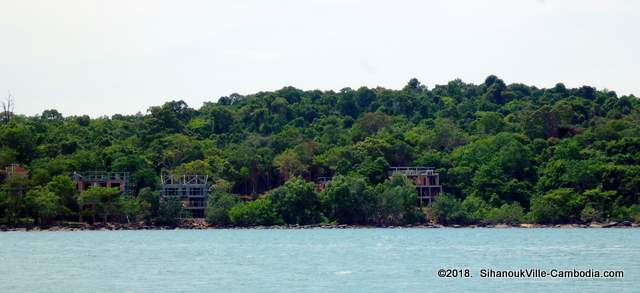 Morakot Island - Snake Island in SihanoukVille, Cambodia.