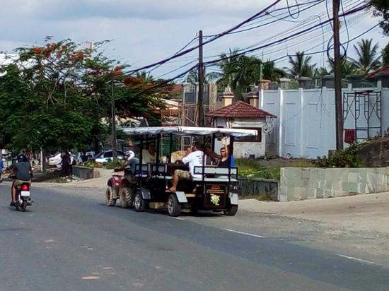 Party Cycle Tours in SihanoukVille, Cambodia.