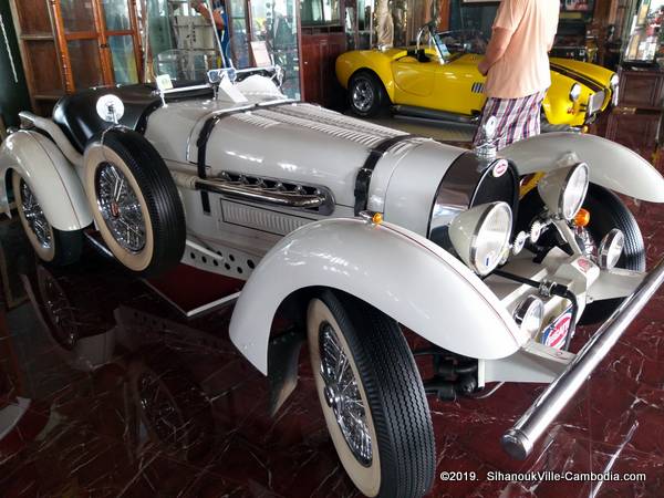 Classic Car Showroom in SihanoukVille, Cambodia.