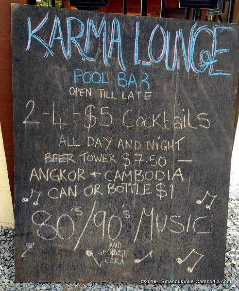 Otres Karma Lounge and Rooms in SihanoukVille, Cambodia.