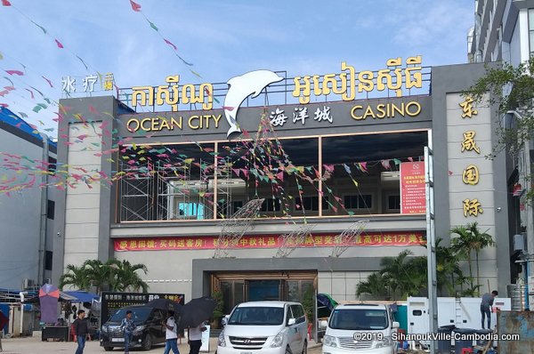 Ocean City Casino in SihanoukVille, Cambodia.