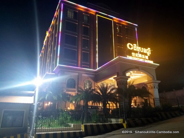 The Century Casino in SihanoukVille, Cambodia.
