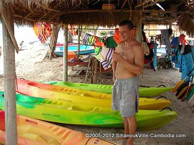 Otres Nautica in Sihanoukville, Cambodia.  Boats for rent on Otres Beach.