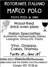 giorio makes pizza at Marco Polo ristorante Italiano & Pizzeria