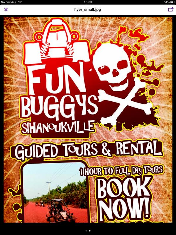 Fun Buggys Adventures in Sihanoukville, Cambodia.