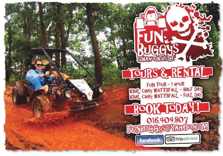 Fun Buggys Adventures in Sihanoukville, Cambodia.