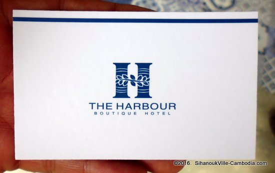 The Harbour Boutique Hotel in SihanoukVille, Cambodia.