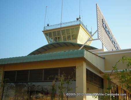 control tower at the sihanoukville airport